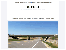 Tablet Screenshot of jcpost.com